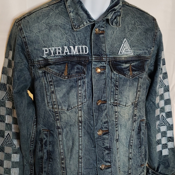 pyramid jean jacket